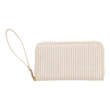 Load image into Gallery viewer, Textured Ivory Cameron Wallet by Viv &amp;  Lou