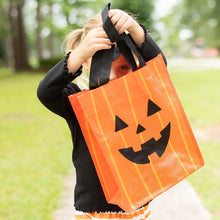 Load image into Gallery viewer, Pumpkin Halloween Tote by Viv &amp; Lou