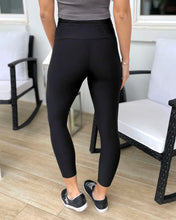 Load image into Gallery viewer, Cropped Midweight Daily Pocket Leggings by Grace &amp; Lace - Black