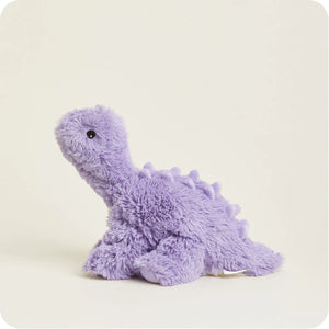 Purple Long Neck Dinosaur Warmie 13"