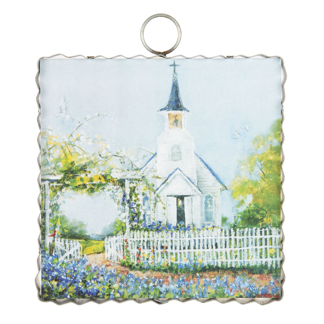 RTC Mini Gallery Charm - Spring Church