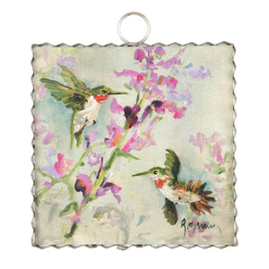 RTC Mini Gallery Charm - Blooming Hummingbird