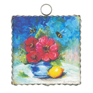 RTC Mini Gallery Charm - Poppy Arrangement