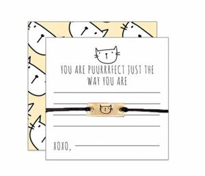 "You are Puurrrfect" Bracelet by Lenny & Eva