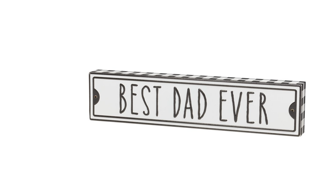 Best Dad Street Box Sign