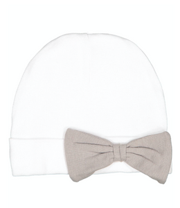 Rabbit Skins Baby Hat with Bow (Multiple Colors)