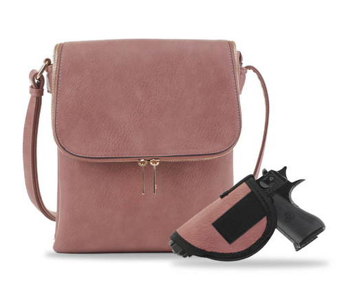 Blush Concealed Carry Crossbody