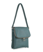 Load image into Gallery viewer, Teal Concealed Carry Crossbody