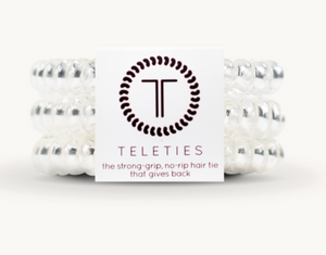 Small Teleties - 3 Pack *Various Styles & Colors*