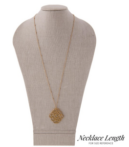 Loopy Gold Necklace