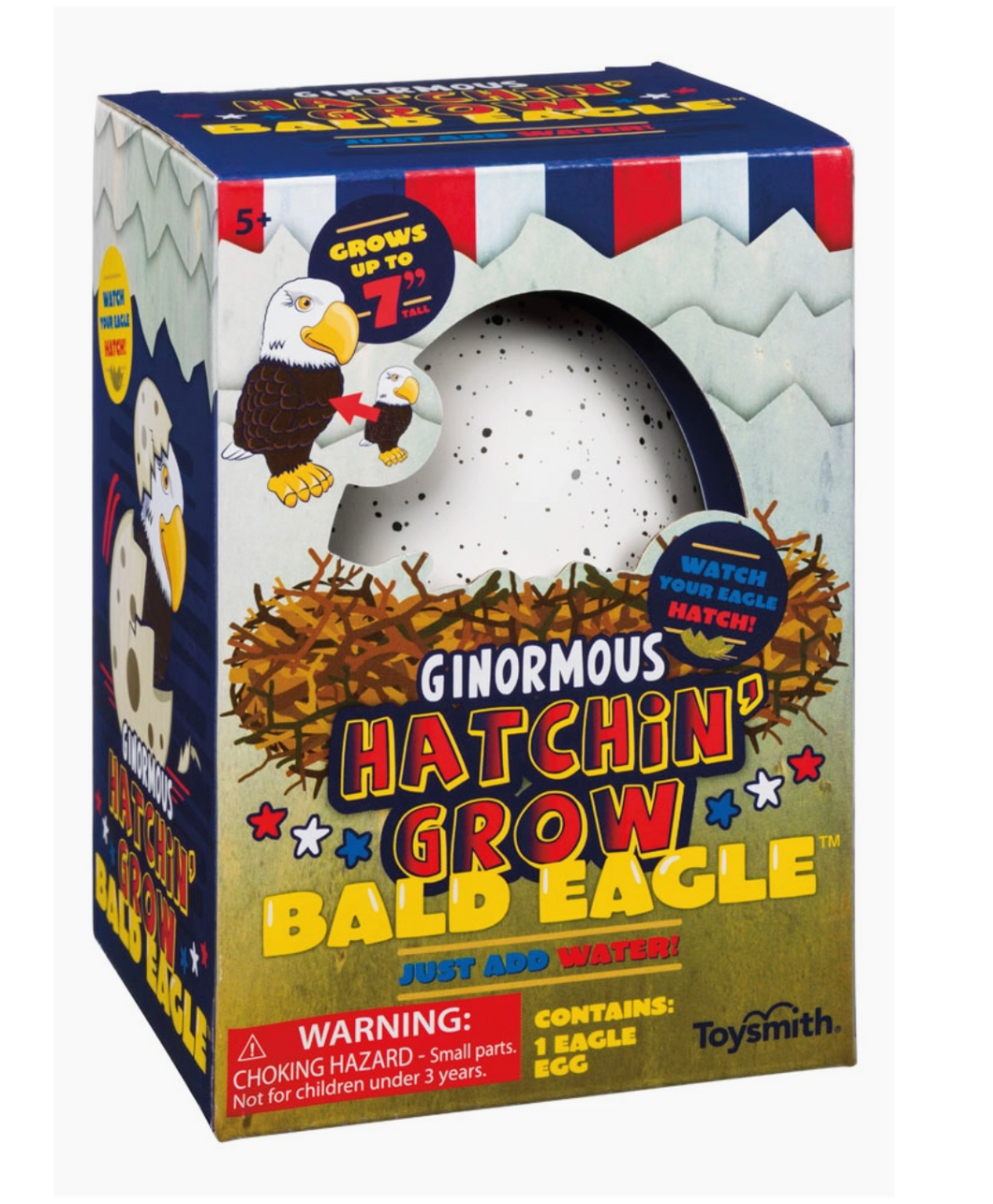 Ginormous Hatchin' Grow Bald Eagle