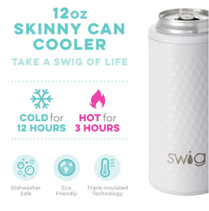 SWIG - 12 oz Skinny Can Cooler - Golf Partee