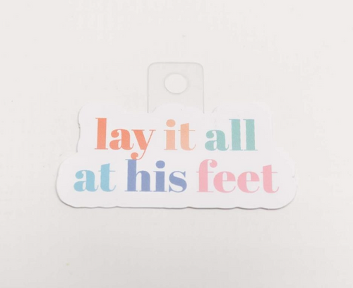 Lay it All Sticker