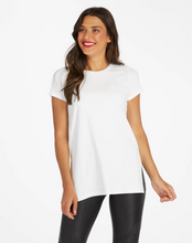 Load image into Gallery viewer, Spanx Short Sleeve Perfect Length Top - White