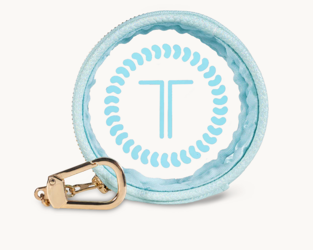 Small Aqua Keychain TELETOTE by Teleties