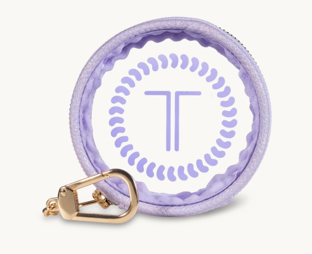 Small Lavender Keychain Teletote by Teleties