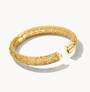 Abbie Bangle Bracelet in Gold by Kendra Scott
