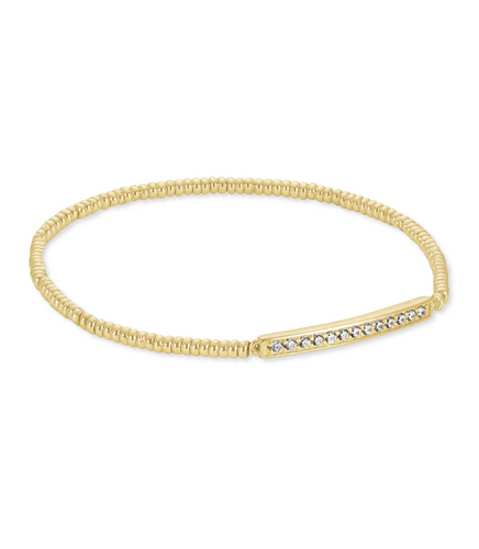 Addison Stretch Bracelet in Gold by Kendra Scott