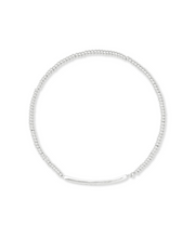 Load image into Gallery viewer, Addison Stretch Bracelet in Silver by Kendra Scott