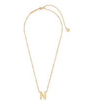 Load image into Gallery viewer, Letter N Pendant Necklace in Gold by Kendra Scott