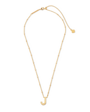 Load image into Gallery viewer, Letter J Pendant Necklace in Gold by Kendra Scott
