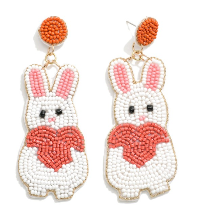 Lovely Bunny Drop Earrings