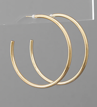 Load image into Gallery viewer, The Basics- Hoop Earrings *Gold or Silver*