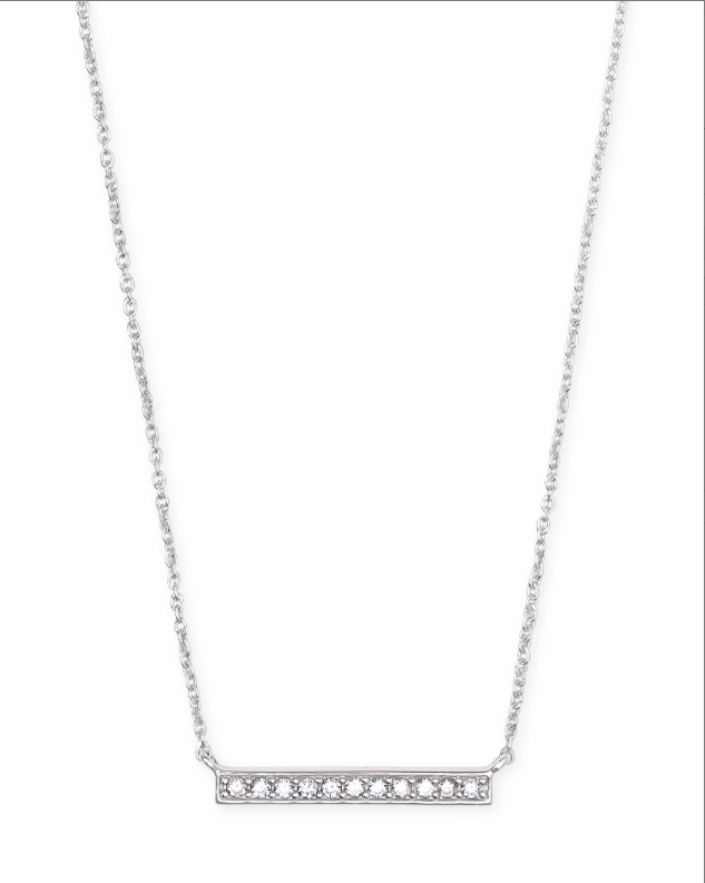 Addison Short Pendant Necklace in Silver by Kendra Scott