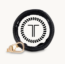 Load image into Gallery viewer, Black Keychain Teletote by Teleties