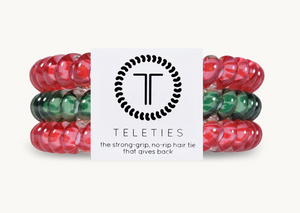 Small Teleties - 3 Pack *Various Styles & Colors*
