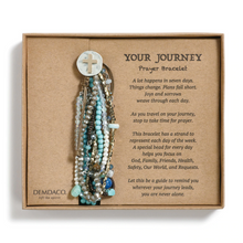 Load image into Gallery viewer, Beaded Prayer Bracelet - Turquoise