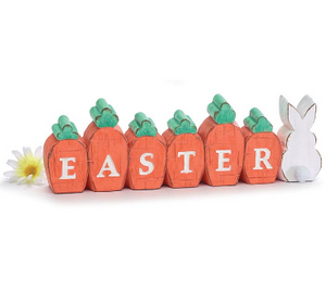 EASTER CARROT SHELF SITTER