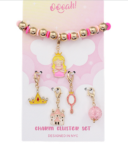 Fairy Tail Charm Bracelet Set - Princess