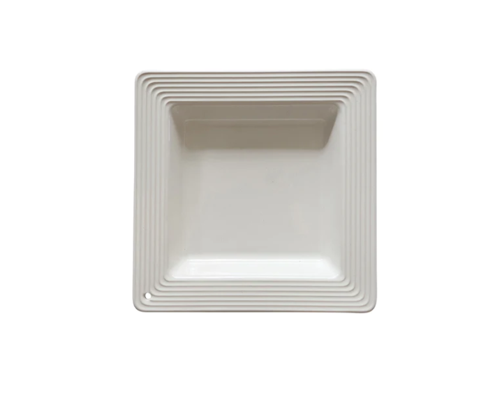 Nora Fleming Pinstripes Square Platter