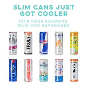 * Swig 12oz Skinny Can Cooler Tinsel Town