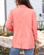 Load image into Gallery viewer, Grace &amp; Lace Statement Blazer - Melon