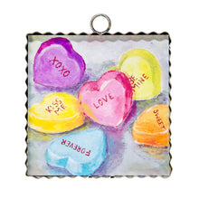 Load image into Gallery viewer, RTC Mini Gallery Charm - Conversation Hearts