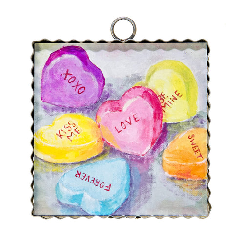 RTC Mini Gallery Charm - Conversation Hearts