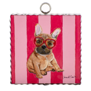 RTC Mini Gallery Charm - Frenchie in Love