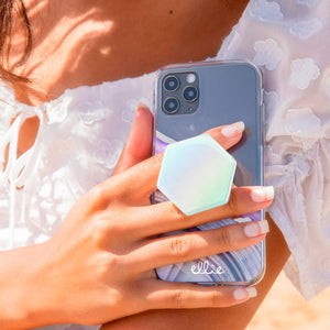 Ellie Rose Phone Grip - Quartz Holographic