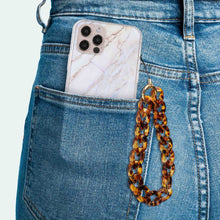Load image into Gallery viewer, Ellie Rose Phone Charm - Tortoiseshell