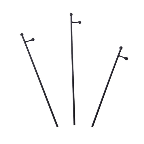 RTC Mini Gallery Display Stakes - Black