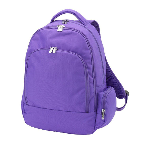 Solid Purple Backpack by Viv & Lou