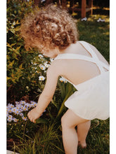 Load image into Gallery viewer, Cotton Muslin Overalls for Baby - Cream