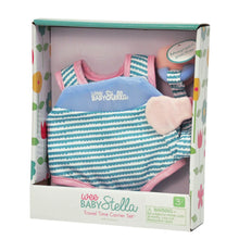 Load image into Gallery viewer, Wee Baby Stella Travel Time Carrier Set by Manhattan Toy