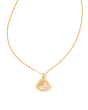 Load image into Gallery viewer, Kendall Gold Pendant Necklace in Golden Abalone by Kendra Scott