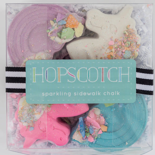 Hopscotch Sidewalk Chalk - Unicorn Daydream