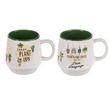 Load image into Gallery viewer, GANZ Plant Mom Mugs