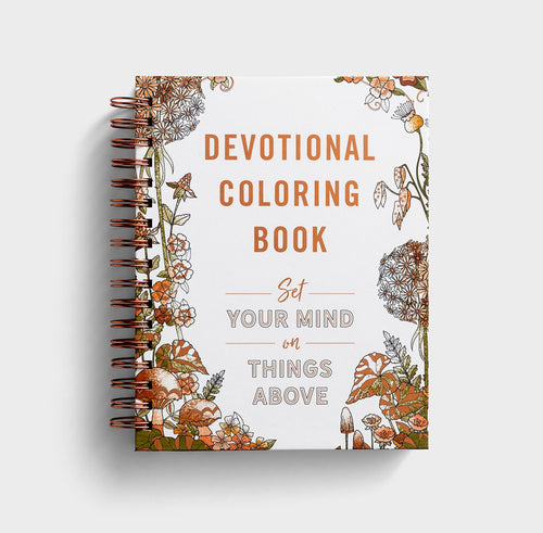 Set Your Mind On Things Above: Devotional Coloring Book