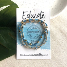 Load image into Gallery viewer, Educate - Cause Connection Bracelet {by World Finds}